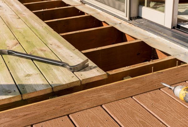Old Deck Repair in Wilmington