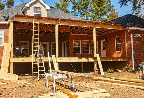 Sagging Deck Repair in Wilmington