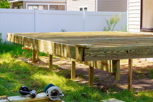 Cost of Elevated Deck Installation in Wilmington