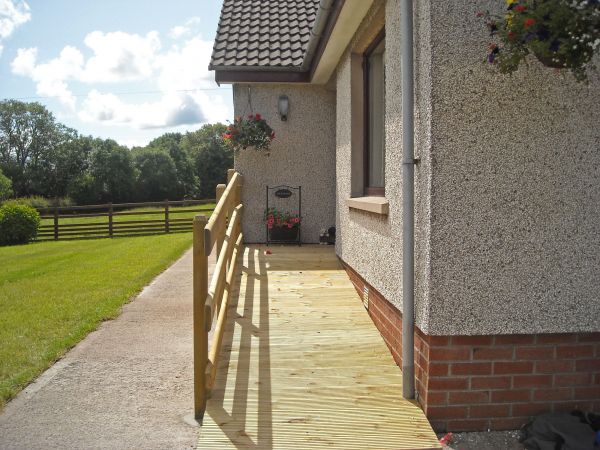 Cost of Hardwood Ramp Installation in Wilmington