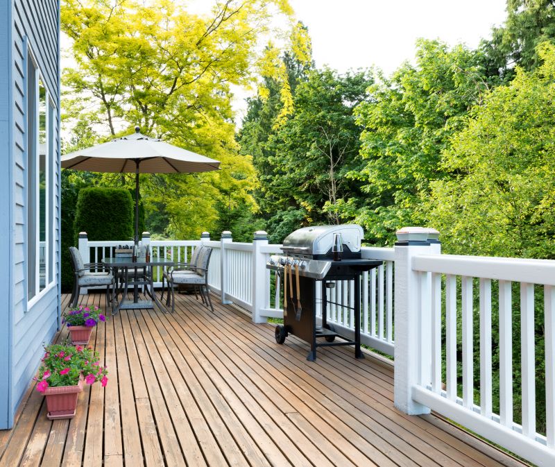 Beautiful Wooden Deck